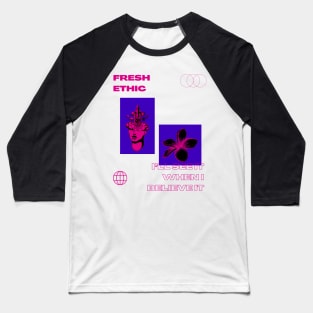 I'll See It When I Believe It Vaporwave Baseball T-Shirt